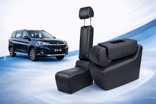 MARUTI XL6 External Seat with adjustable Headrest and Two Cup Holder
