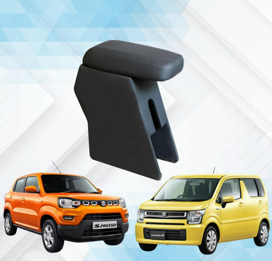 Pabla Armrest with Storage Compartment and Ultimate Comfort For Maruti Wagon-R 2018 to 2026 All Models And Maruti S-Presso 2019 to 2026 All models